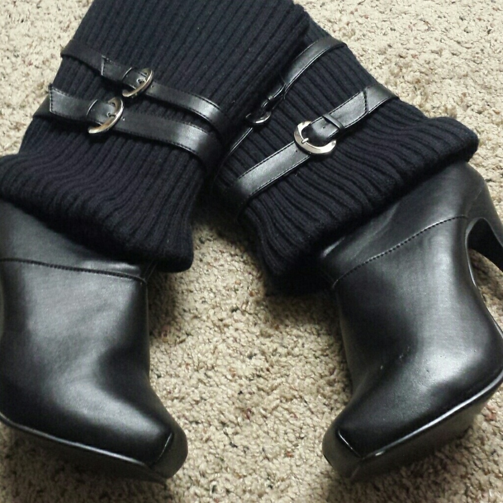 SOLD...High heel boots...SOLD